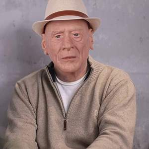 Masque de personnage en silicone confortable, accessoires de <span class=keywords><strong>film</strong></span>, visage d'homme âgé, visage humain, masque d'horreur d'Halloween, masque de fête en silicone réaliste - Product Image 5