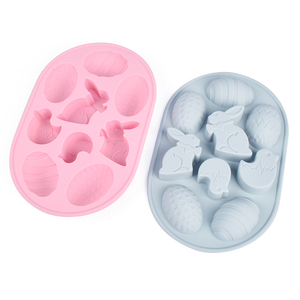 2026 Food Grade <b>Silicone</b> 10-cavity Microwave Oven Safe <b>Silicone</b> Soap Mold <b>Baking</b> Tool Easter Egg Funny Cake Mold for Pudding - Product Image 4