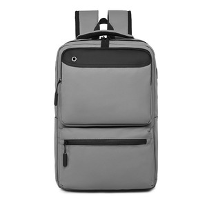 Custom Stylish Men's <b>Nylon</b> Laptop <b>Backpack</b> Multi-functional Usb Charging Waterproof School Travel Business Casual Smart <b>Backpack</b> - Product Image 6
