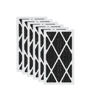 Tùy chỉnh 14x20x1 merv 11 14 xếp li Bộ lọc không khí HVAC AC lò Bộ lọc không khí tái sử dụng