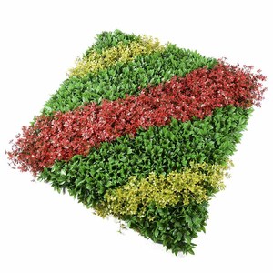 Maison décoration de jardin plantes d'intérieur d'extérieur en plastique haie de style <span class=keywords><strong>jungle</strong></span> gazon artificiel vert mur pour la décoration - Product Image 5