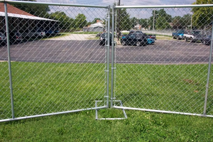 Paneles de Cerca de Alambre Galvanizado Yuking, Barrera de Seguridad Móvil Temporal y Portátil, Calibre de Alambre de 2.0-4.0 mm para Eventos y Construcción - Product Image 5