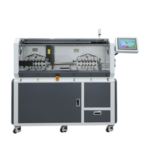 Auto-Lifting Outlet Wheel Automatic Cutting and <b>Stripping</b> <b>Machine</b> for Extra Long <b>Wire</b> End <b>Stripping</b> - Product Image 1