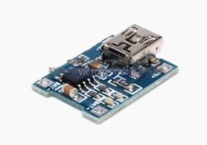 Original Genuine 1a Lithium Battery Charging <strong>4056</strong> charging module MINI USB version - Product Image 2