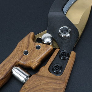 Chất lượng cao SK5 lưỡi thép cắt tỉa Shears thoải mái grip hợp kim nhôm Bypass Scissor DIY Vườn dụng cụ cầm tay - Product Image 5