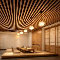Módulo de Decoración de Rejilla de Aleación de Aluminio Profesional, Quilla Oculta, Ignífugo, Insonorizante, Aspecto Limpio, para Interiores de Salas de Exhibición Comerciales
