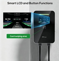 Chargeur intelligent pour véhicules électriques (AC EV) 7-22kW pour BYD Tesla, tous ports standard, charge à domicile et en entreprise, garantie 18 mois