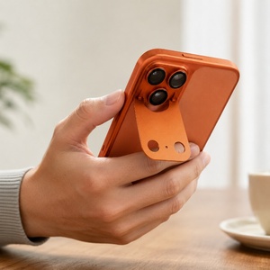 Supporto per Fotocamera Nascosta L001 con Regolazione Multi-Angolo per iPhone 18 17 Pro Max, Protezione in Lega di Alluminio con Kickstand e Pellicola per Lenti - Product Image 5