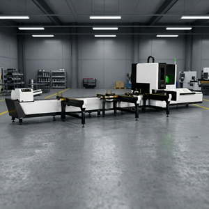 Cortadora de Tubos Láser de Fibra CNC Infitek, Máquina Horizontal de 3 Ejes para Fabricación de Tubos con Formas Personalizadas y Perfiles Metálicos - Product Image 1