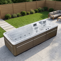 V8002 Rechteckiger Acryl-Bodenschwimmbecken - Langlebig, Umweltfreundlich, für Gewerbliche und Familien-Nutzung