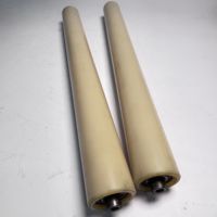 Nouveaux rouleaux de guidage en acier inoxydable galvanisé avec roues dentées en caoutchouc/acier pour lignes de production, personnalisables
