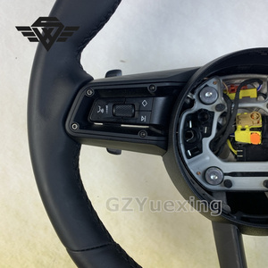 Mise à niveau du nouveau volant en cuir véritable pour Porsche Panamera Macan Cayenne 918 911 718 970 971 958 volant personnalisé - Product Image 2