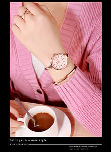 นาฬิกาข้อมือควอตซ์ผู้หญิง หน้าปัดใหญ่ กันน้ำ เรืองแสง ออกแบบตามสั่งจากโรงงาน - Product Image 2