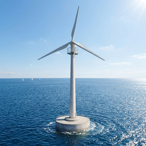 Sistemas de Generación de Energía Eólica Híbrida de Nueva Energía, 50KW, Eólica Horizontal, Diámetro del Rotor de 12.6m, Salida de 220v/380v/400v - Product Image 6