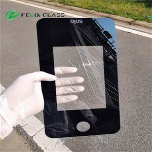 Panel de Pantalla Táctil de Vidrio Templado Sólido Industrial Personalizado FELIX con Revestimiento AR AF para Pantallas Electrónicas - Product Image 3