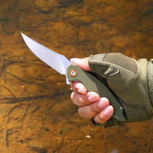 Cuchillo de Bolsillo Plegable XR59R al por Mayor, Hoja de Acero D2 CNC, Mango G10, Cuchillo Táctico Afilado para Campamento, Caza y Defensa Personal - Product Image 6