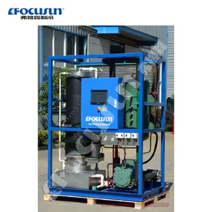 Small Industrial Tube ice machine for sale, 2 tons daily production capacity, 2021 new design