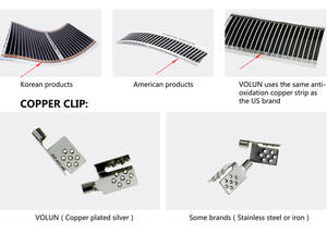 VOLUN 50cm 80cm 100cm 140W/ 220W/ 480W/ 640W暖かい床床下赤外線電気暖房フィルム - Product Image 6