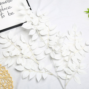 Hojas de Banyan Lingxiao No. 2, Decoración para Bodas, Flores Artificiales Baratas al por Mayor, Ling Xiao Shu Ye 2 - Product Image 6