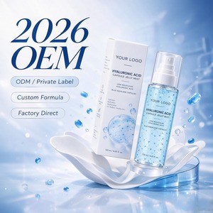 Suero en Cápsulas de Ácido Hialurónico con Vitamina C y Niacinamida, Iluminador, Unificador del Tono, Aclarante, Revitalizante, OEM - Product Image 4