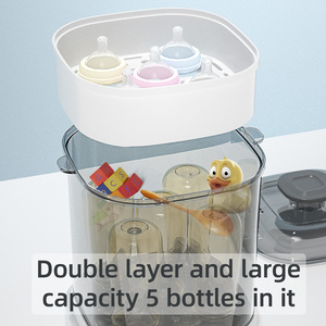 Electric Bpa Free Electric <strong>Portable</strong> Milk Bottle <strong>Steriliser</strong> and Dryer Disinfection Machine Baby Bottle Sterilizer - Product Image 5