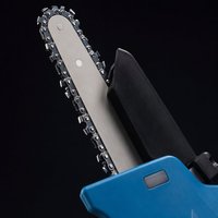 Scie à élaguer électrique portative de 8 pouces, petite tronçonneuse sans balais au lithium rechargeable pour le travail du bois, l'abattage domestique et la mini-coupe