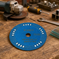 Disques en carborundum Tuoyue de 3 pouces (75 mm) pour meuleuse d'angle, applications sur carrelage, bois, métal, trou intérieur de 10 mm