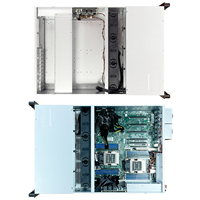 Chasis de Servidor en Rack ZhenLoong X412 4U de 12 Bahías, 4 GPU, 11 Ranuras PCI, Intercambio en Caliente de Discos Duros, Compatible con U.2 NVMe SATA SAS, Soporta Placas Base de hasta 15.12x13.2 Pulgadas