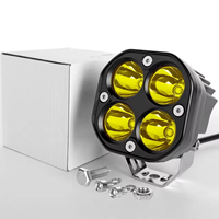 40W LED Moto & 4x4 Offroad Tractors Barre lumineuse de travail 3 pouces Spot carré 24v Car Fog Lamp Auto Exterior Lighting