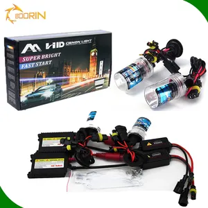 2019 Matec Boorin 12v 24v hid xenon kit 9012 35w 55w projector hid kit 3000k 4300k d1 d2 d3 d4 high power 6000k 8000k mini lamp