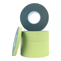Ruban de masquage en silicone double face en polyester résistant à la chaleur pour sablage intensif, protection et retrait propre