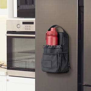 Customizable Portable Single Shoulder Sports <b>Fitness</b> Magnetic Water Bottle Holder Various Sizes Oxford Polyester Gym Magnet <b>Bag</b> - Product Image 3