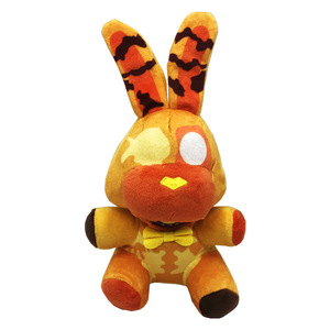 Nouveauté 2023 en gros : Peluche <span class=keywords><strong>FNAF</strong></span> Nightmare Freddy Bear Foxy Springtrap <span class=keywords><strong>Bonnie</strong></span> 20 cm, type chien, pour anniversaire, en sac OPP - Product Image 4