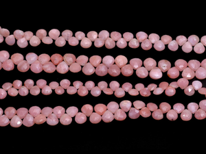 Cuentas Facetadas de Ópalo Rosa AAA+ de 5mm-7mm, Forma de Corazón, Ópalo Rosa Raro, Piedra Semipreciosa Natural, Cuentas Sueltas para Joyería - Product Image 4