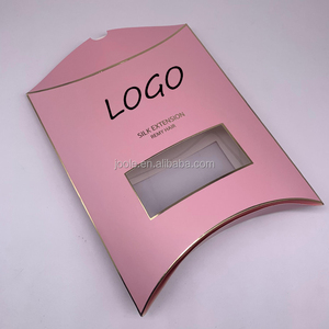 Hộp Quà Tặng Giấy Các Tông Sang Trọng Biểu Tượng Tùy Chỉnh Màu Đen Cứng Nhắc Của Nhà Sản Xuất Trung Quốc Hộp Bao Bì Tóc Giả Với Cửa Sổ PVC - Product Image 6