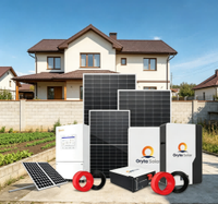 Sistem Tenaga Surya Hibrida Oryta 3-10KW untuk Rumah dengan Kit Penyimpanan Energi Surya, Baterai LiFePO4, dan Panel Surya yang Dapat Ditumpuk
