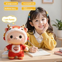 Happy Playmate AI Fuwa AI Jouet en peluche intelligent en forme d'oie avec musique et vocalisation, emballage en boîte, plusieurs styles disponibles