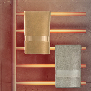 Nouveau chauffe-serviettes de salle de bain <span class=keywords><strong>support</strong></span> de <span class=keywords><strong>support</strong></span> en métal chronométrage porte-serviettes électrique chauffant séchage salle de bain porte-serviettes chauffant ensemble - Product Image 6