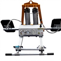 Pengangkat Vakum Pneumatik Belino Baru Kapasitas Horizontal 500kg & Vertikal 250kg Kaca 6 Cup Hisap Tinggi Maksimum 1400mm