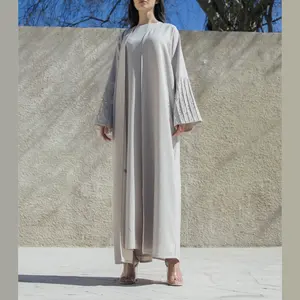 New abaya thiết kế 2023 quần áo kaki abaya phụ nữ hồi giáo ăn mặc EID hạt femmes