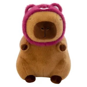 Internet famous strawberry bear, kappa pufferfish plush toy, creative doll, birthday gift, girl gift wholesale