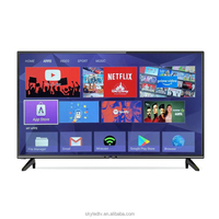 Téléviseur intelligent 32 pouces Full HD 1080p LED LCD Android TV pour hôtel, HDTV en promotion, grade A+, boîtier noir