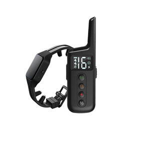 <span class=keywords><strong>Collier</strong></span> <span class=keywords><strong>de</strong></span> <span class=keywords><strong>dressage</strong></span> à distance <span class=keywords><strong>professionnel</strong></span> Wellturn pour chien avec fonction <span class=keywords><strong>de</strong></span> choc, matériau TPU, étanche IPX7, modèle KH-T330 - Product Image 1