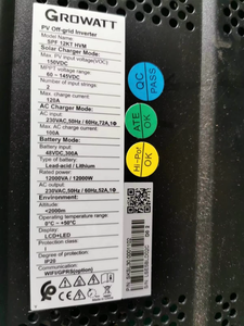 Prix d'usine Growatt 8kW 12kW 18kW Onduleur solaire hors réseau 120/240V Dispositif solaire <span class=keywords><strong>hybride</strong></span> à phase divisée - Product Image 2