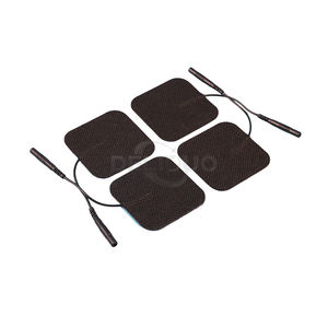 Akupunktur tedavisi Ems kas stimülatörü onlarca ünite için tel kare sağlık elektrot pedleri ile elektrikli masaj pedleri - Product Image 1