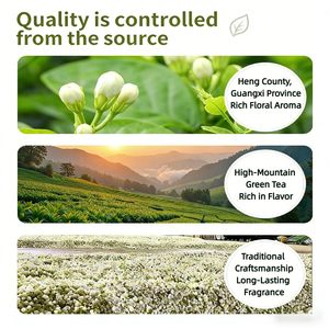 Thé vert au <span class=keywords><strong>jasmin</strong></span> 100 % pur en vrac, prêt pour la vente au détail, emballage personnalisé, prix d'usine et échantillon gratuit pour les supermarchés - Product Image 3