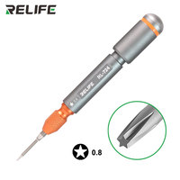 Jeu de mini tournevis RL-724 RELIFE à fente Phillips de couple de haute précision-pour bricolage de téléphone portable en plastique électrique