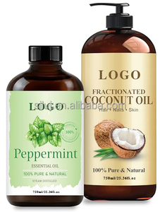 Huile de Coco Vierge Extra Pure et Biologique SLUJ 100% Pressée à Froid en Gros pour Soins Capillaires OEM ODM Marque Privée - Product Image 1