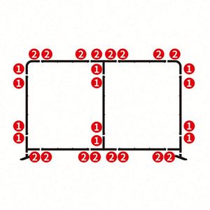Customizable Collapsible Retro Wedding Photography <b>Backdrop</b> Wall Pillowcase Covers Holder Promotional <b>Party</b> Supplies Paper - Product Image 2