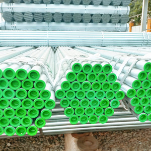Tuyau <span class=keywords><strong>rond</strong></span> en <span class=keywords><strong>acier</strong></span> galvanisé à chaud de grand diamètre (100 mm) sans soudure et soudé pour structures de serres - Chine - Product Image 6